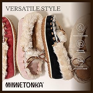 MINNETONKA DINA ムートンブーツ S クリーム Amazon.com | Minnetonka Women's Ultimate Sheepskin Slipper